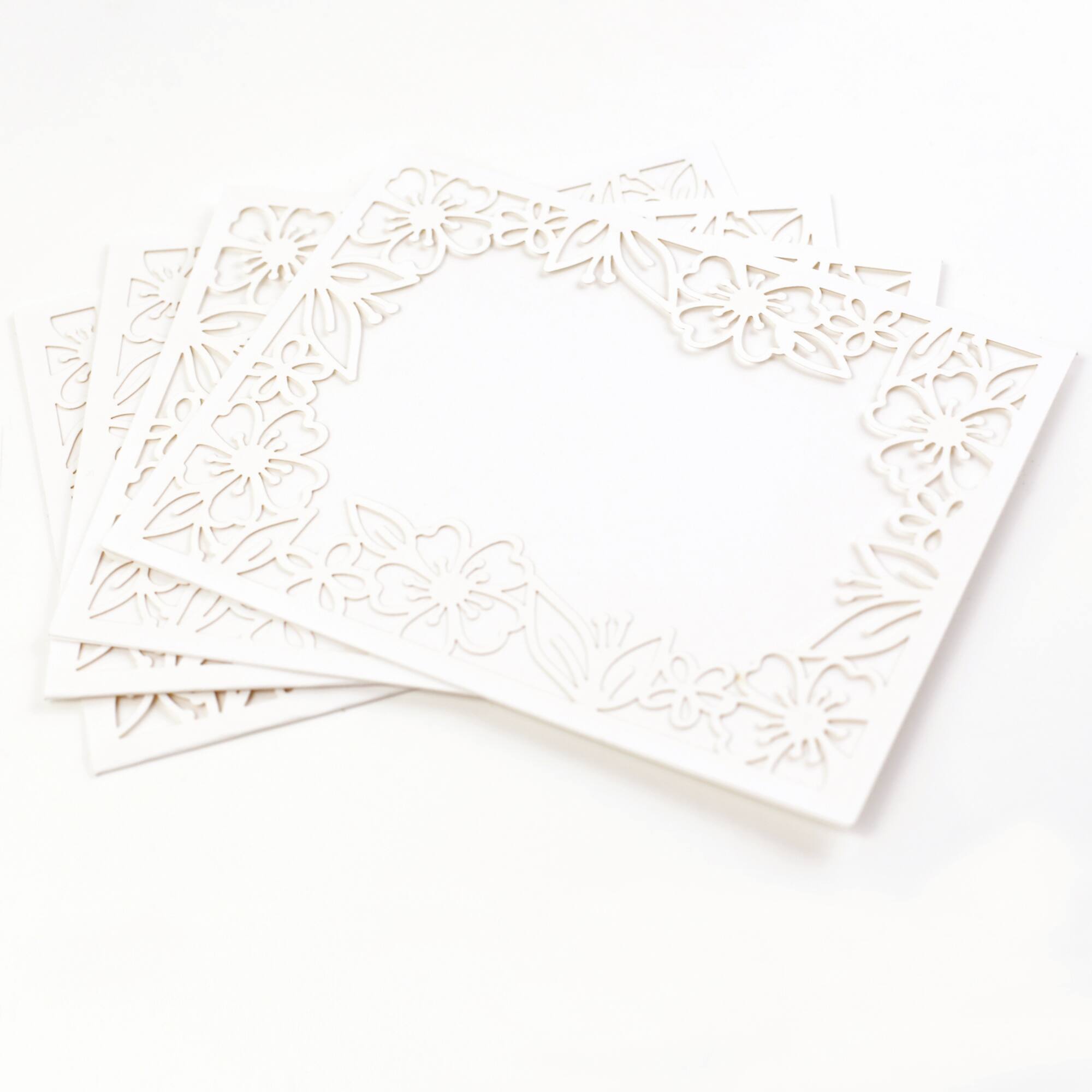 Floral Border Cards & Envelopes by Recollections™, 4.25" x 5.5"